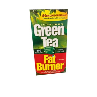 Green Tea Fat Burner 200 Softgels มี200เม็ด แท้สำหรับสาวรักหุ่นดี