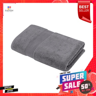 ผ้าขนหนู HOME LIVING STYLE LOGAN 27x54 นิ้ว สีเทาTOWEL HOME LIVING STYLE LOGAN 27X54IN GREY