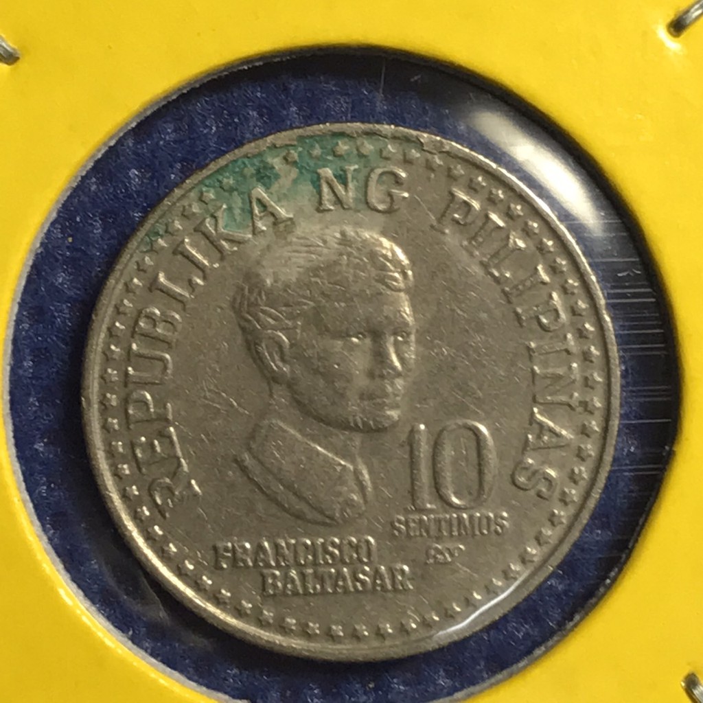 No.14472 ปี1980 ฟิลิปปินส์ 10 SENTIMOS เหรียญเก่า เหรียญต่างประเทศ เหรียญสะสม เหรียญหายาก ราคาถูก
