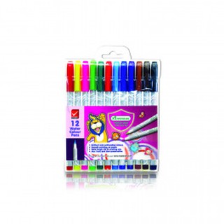 Master Art มาสเตอร์อาร์ต ปากกาสีเมจิก รุ่น 12 สี (Water Colour Pens 12C)
