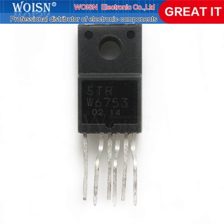 5Pcs Ic Str-W6753 Strw6753 W6753 To220F-6