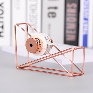 INS Wind Light Luxury Iron Rose Gold Tape Cutter Manual เครื่องเทปมัลติฟังก์ชั่นผู้ถือเทปคู่มือนักเรียน