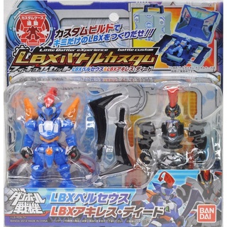 BANDAI : LBX Battle Custom Figure Set : LBX Perseus &amp; LBX Achilles Deed สินค้าใหม่ในแพค ของแท้ 100%