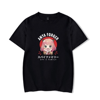 DRG Spy x Family T-Shirt ANYA FORGERเสื้อยืดลายกราฟิก รุ่น เสื้อยืดคอกลมผู้หญิง น่ารัก E12