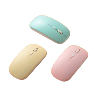 Bluetooth mouse เมาส์บลูทู ธ (ปุ่มเงียบ) มี ( ใช้งานได้เกือบทุกสภาพผิว)แบตเตอรี่ AAAเมาส์บลูทู ธ เมาส์ไเมาส์บลูทู ธ