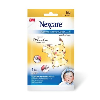 3M Nexcare POKEMON COOLING FEVER เน็กซ์แคร์ แผ่นเจลระบายความร้อน