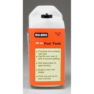  อุปกรณ์น้ำมันต่างๆ Dubro Fuel Tank 20 Oz. CAT420