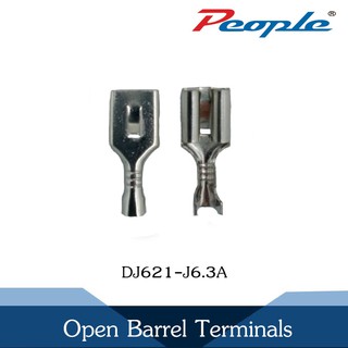 หางปลา Open Barrel Terminals DJ621-J6.3A