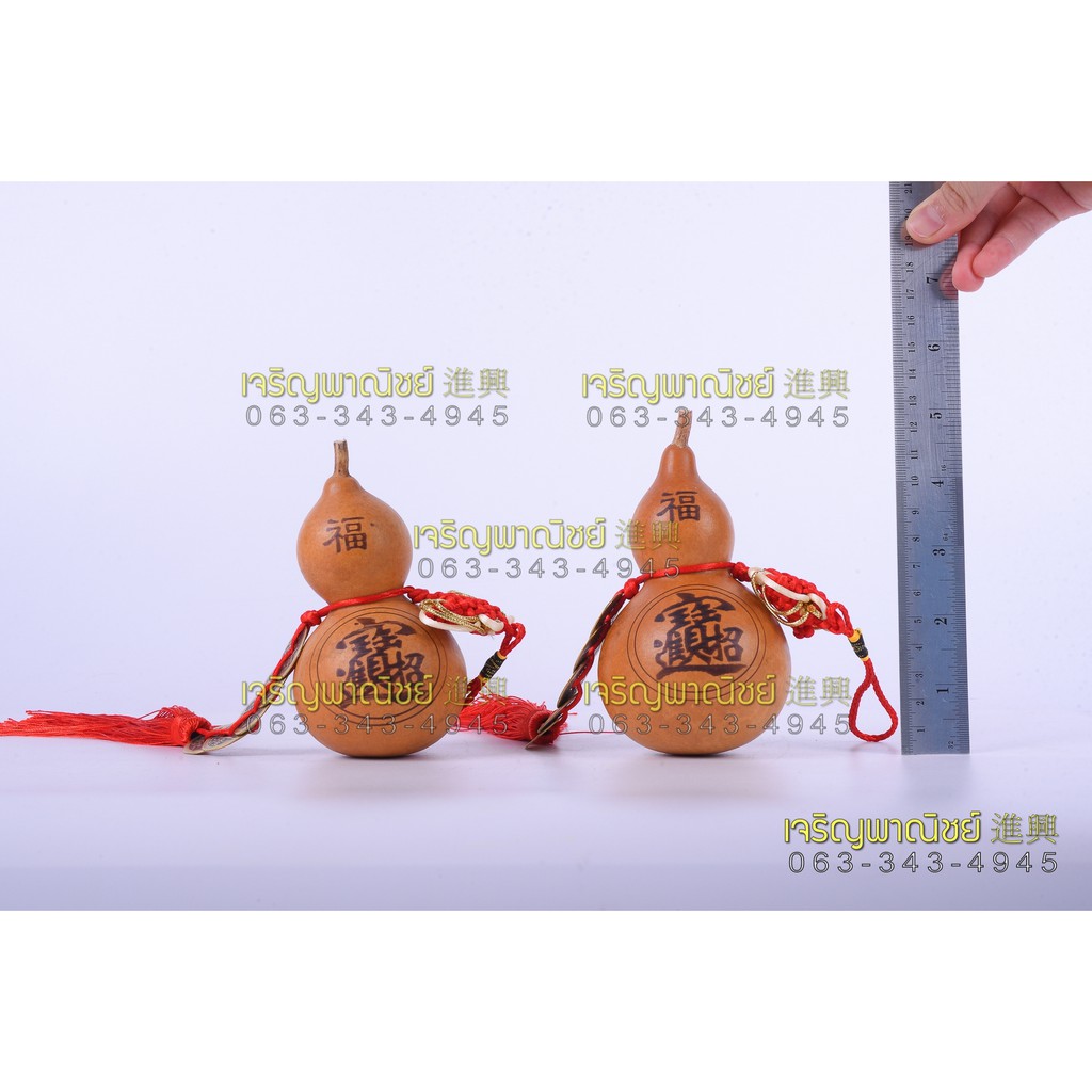 น้ำเต้าไม้ ธรรมชาติ แก้ฮวงจุ้ย ช่วยเรืองสุขภาพ ดูดทรัพย์ มี 3ขนาดให้เลือก - รูปที่ 7