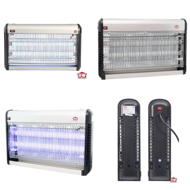 เครื่องดักยุง รุ่น HW-K02 / K90D ตัวใหญ่เบิ่ม หลอดไฟแบบ UVA กำลังไฟ 33 วัตต์