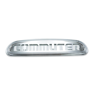 ครอบไฟเบรคดวงที่สาม โครเมี่ยม "COMMUTER" Chrome Third Brake Lamp Light Cover Toyota Commuter 2005 - 2019