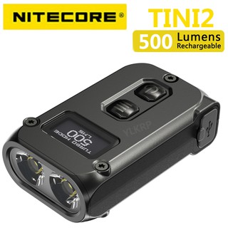 Nitecore Tini2 500 Lumens Oled สายชาร์จ Usb Type - C สําหรับมือถือ