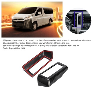 【ของต้องซื้อ】อุปกรณ์เสริมแผงคาร์บอนไฟเบอร์ระบายอากาศ 2 ชิ้นสําหรับ Hiace 2019