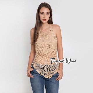 Tropical Wear เสื้อเบลาส์ Halter Knitting Manila