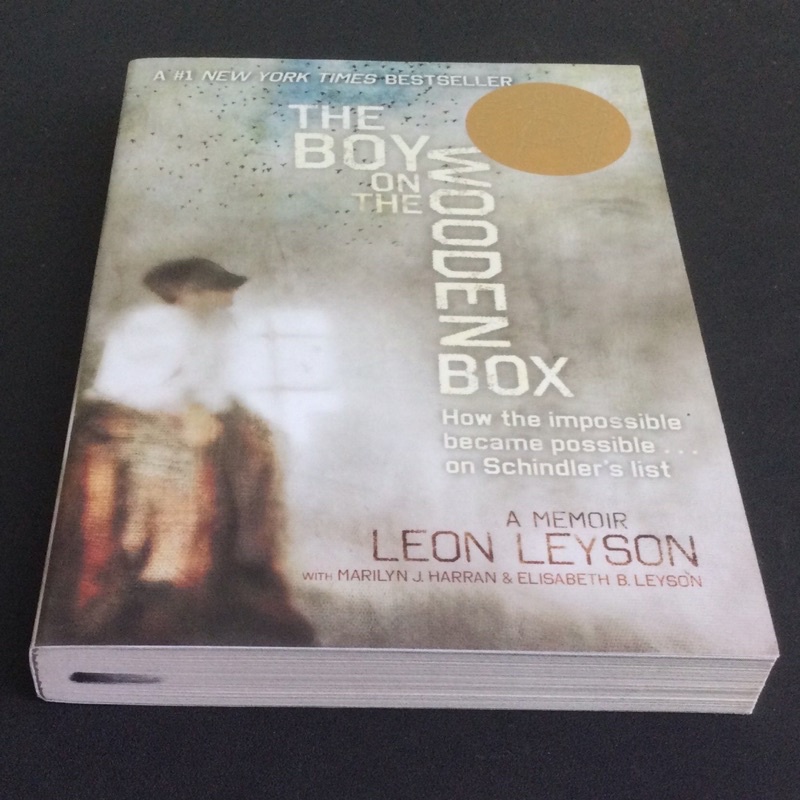 The boy on the wooden box