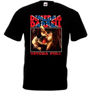 เสื้อยืด พิมพ์ลาย Dimebag Darrell V1 สีดํา สไตล์ฮิปฮอป สําหรับผู้ชาย