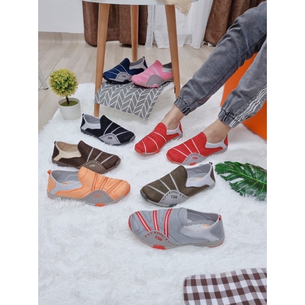 CSB รองเท้าผ้าใบ E2226 ใส่เล่นกีฬา ออกกำลังกาย แฟชั่นผู้หญิง - รูปที่ 7