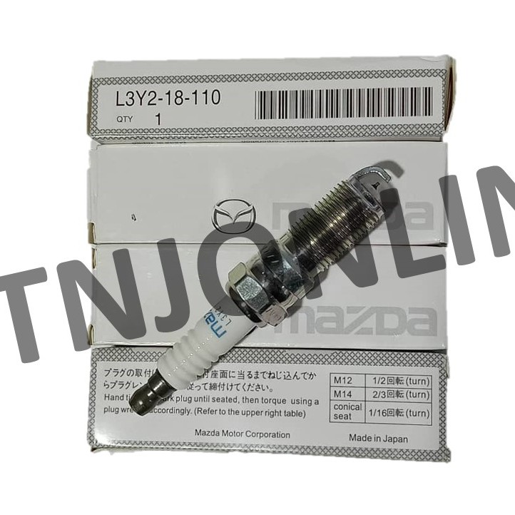 4PCS IDIRIUM SPARK PLUG MAZDA 5 , MAZDA 6 , MAZDA CX7 , MAZDA CX5 , FORD FIESTA - 1LTR5A-13G - L3Y2-