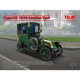 1/24 London Taxi Type AG 1910, ICM 24031