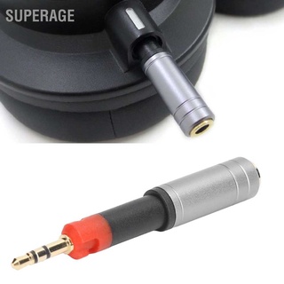 Superage อะแดปเตอร์แปลงเสียงหูฟัง 2.5 มม. To 3.5 มม. สําหรับ Audio-Technica Ath-M70X M40X M50X M60X