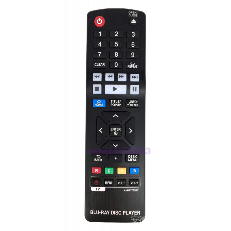 AKB ใหม่เอี่ยม73735801 รีโมทคอนโทรลสําหรับ LG Blu-Ray Disc Player BP330 BP530 BP540 BP550 BPM33 BPM5