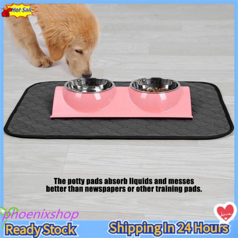 Pet Dog Cat Washable Pee Pad Reusable Potty Urine Training Pads Diapers