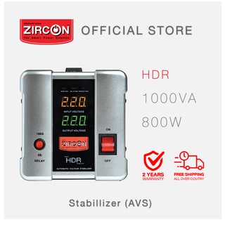 เครื่องควบคุมแรงดันไฟฟ้า ZIRCON (Stabilizer) รุ่น HDR 1000 - 10000VA ส่งเร็ว ส่งฟรี[OFFICIAL STORE]