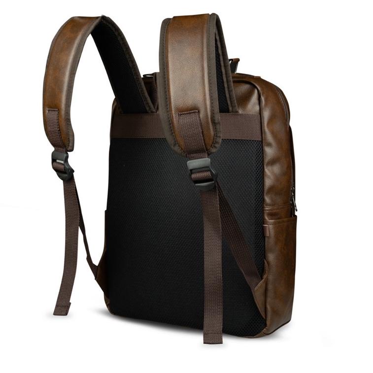 [ Lslp8 Product ] GHbag Club - Lisbon Leather Backpack Up to 15 นิ ้ ว Backpack - Men 's Bag Women 's Daypack MJ0