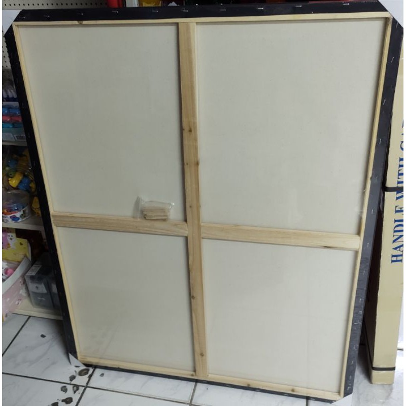 PPKK เฟรมวาดรูป สีดำ SeiKai ,เฟรมผ้าใบ สีขาว ST, Seikai 80x100,100x100 cm.380g/m2 Artist Canvas (Seikai/ST) 100% Cotton - รูปที่ 5