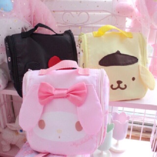 Sanrio กระเป๋าจัดระเบียบกระเป๋าเครื่องสำอางค์