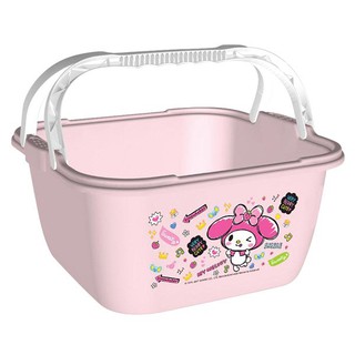 🔥HOT🔥 ซานริโอ้ ตะกร้า เบอร์ 2 ลายมายเมโลดี้ SANRIO MY MELODY Basket No.2