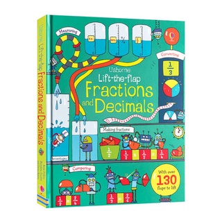 Usborne Lift-the-flap : Fractions and Decimals