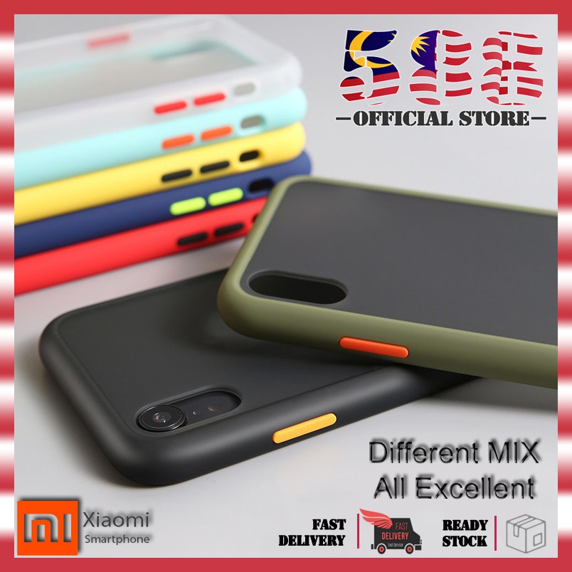 Xiaomi Mi 11 Lite/Poco X4 GT/F4 GT/M4 Pro/M3/F1/F3/9A/9T/10T Pro/10 Lite/X3 Matte Minimalist Cover เ