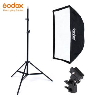 Godox 50 * 70cm ร่ม Softbox ยึดชุดขาตั้งไฟแฟลชสตูดิโอแฟลชแฟลชถ่ายภาพ