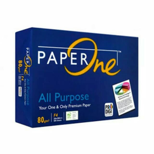 Paper one A4 80Gram/กระดาษถ่ายเอกสาร/กระดาษhvs 80 Gram