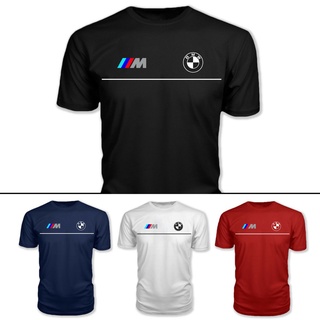 เสื้อยืดลําลอง แขนสั้น พิมพ์ลายรถแข่ง BMW E30 E36 E46 E49 3Er 5Er 7Er พลัสไซซ์ สําหรับออกกําลังกาย BMW Motorsport Mpower