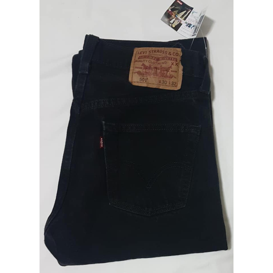 กางเกง Levi's 501-0660 Super Black W30/L32