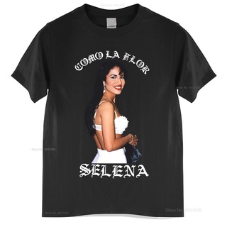 เสื้อยืด ผ้าฝ้าย พิมพ์ลาย Selena Quintanilla Rare Portrait แฟชั่นฤดูร้อน สําหรับผู้ชาย