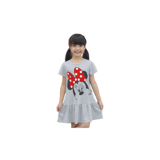 Minnie Mouse Girl Dress - เดรสเด็กผู้หญิง มินนี่เมาส์ สินค้าลิขสิทธ์แท้100% characters studio