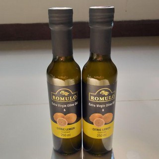 🔥*พร้อมส่ง*🔥 Romulo Extra Virgin Olive Oil Citric Lemon Condiment น้ำมันมะกอก ผสม เลมอน โรมูโล 250 มล คุณภาพระดับพรีเมี่