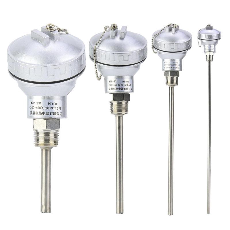 Business & Industrial RTD PT100 Temperature Sensors 4" Probe with 1/2