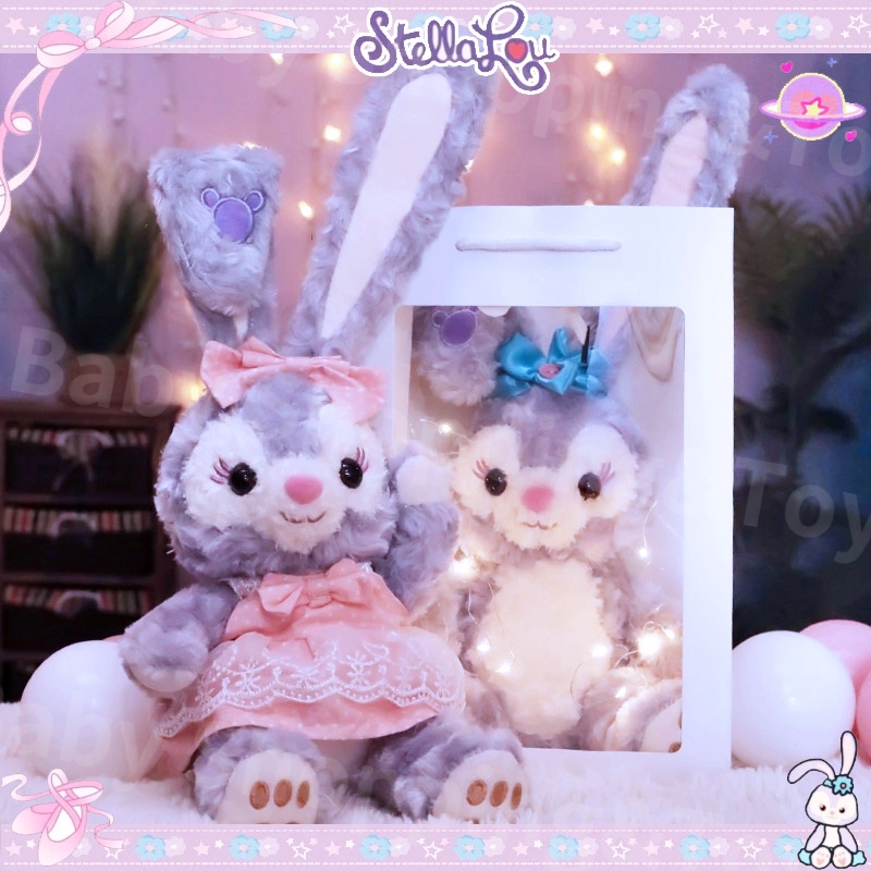 พร้อมส่ง ตุ๊กตากระต่ายม่วง เด็กของเล่นตุ๊กตา ของขวัญวันเกิด