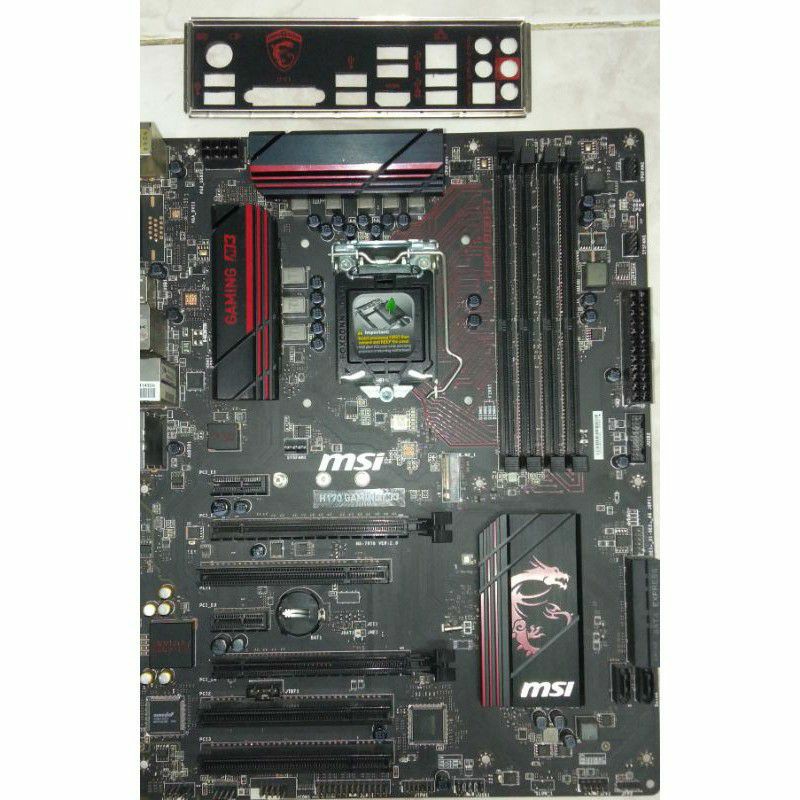 Msi H170 Gaming M3+ฝาหลัง socket1151 มีภาพทดสอบ