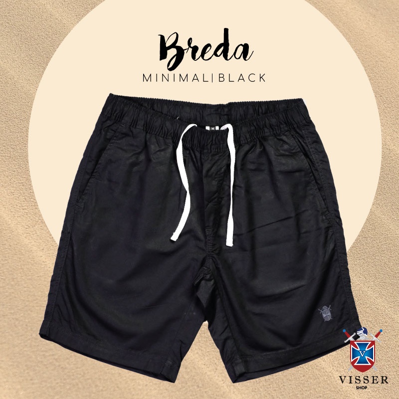 กางเกงขาสั้นชาย ขาสั้นหญิง ขาสั้น3ส่วน ขาสั้นเอวยางยืด รุ่น Breda Minimal Collection