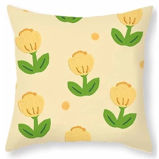 ปลอกหมอนอิง ลายดอกไม้ ขนาด 70X70.60X60 50X50 45X45 40X40 สําหรับตกแต่งบ้าน โซฟา