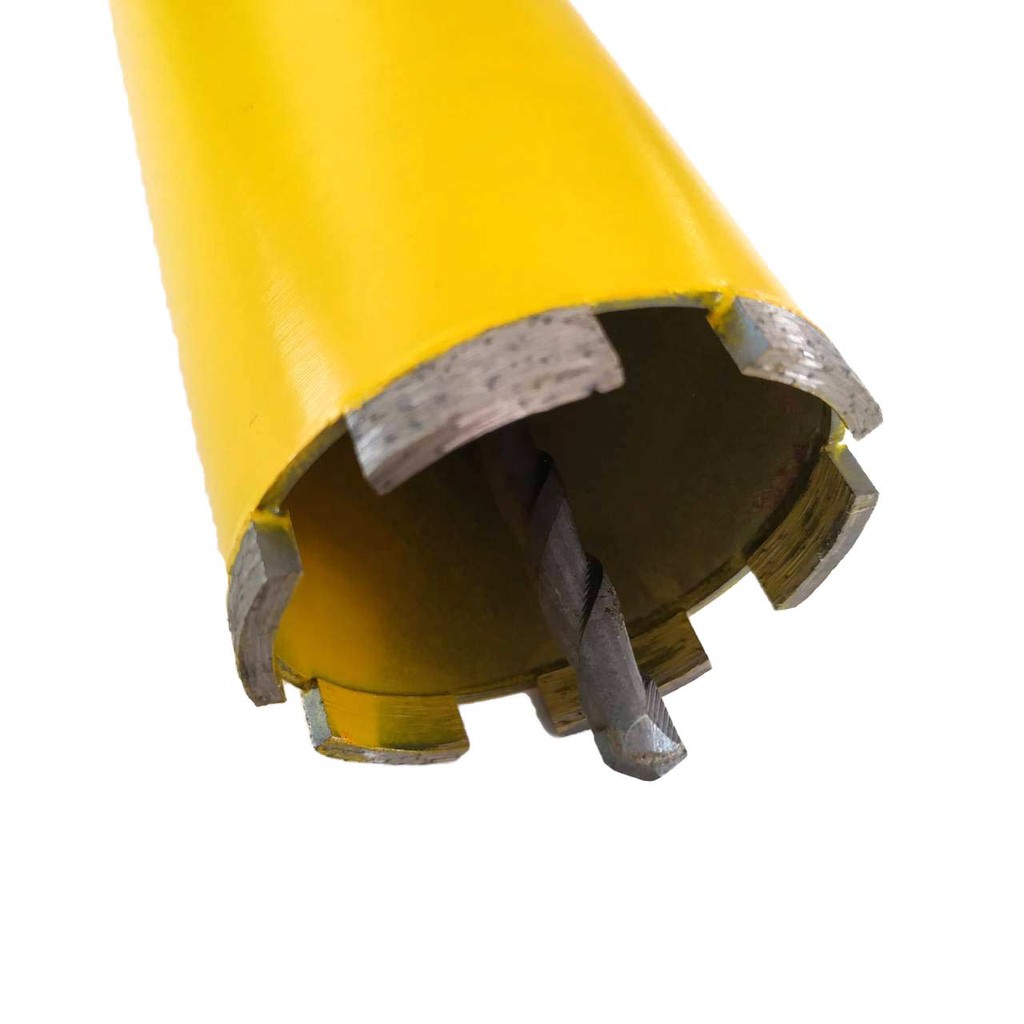 โฮลซอกระบอกเจาะปูน ยี่ห้อราชาไดมอน หัวเพชร ขนาดรู 2.5 นิ้ว  สำหรับเจาะรูท่อ งานติดตั้งแอร์ งานก่อสร้าง - รูปที่ 3