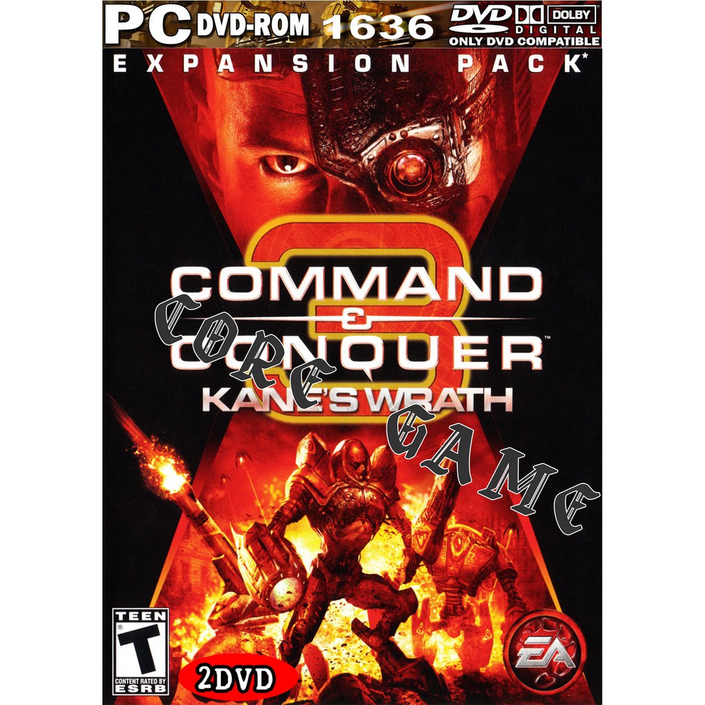 command and conquer 3 kane's wrath แผ่นเกมส์ แฟลชไดร์ฟ เกมส์คอมพิวเตอร์ PC โน๊ตบุ๊ค
