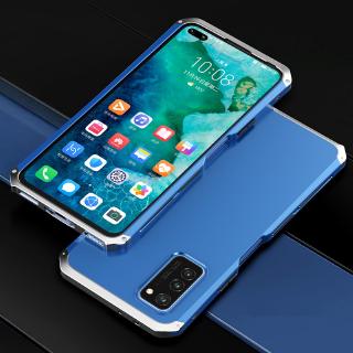 OPPO Reno 4/Reno 4 Pro 5G Cases Full Protection Cases Metal bumper +PC Hard Matte Back Cover 2 in 1 Casing shockproof