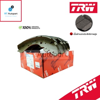 TRW ผ้าดรัมเบรกหลัง Nissan Navara D40 DDTi ปี04-13 Terra ปี18-22 / ผ้าเบรก ผ้าเบรค / GS7843