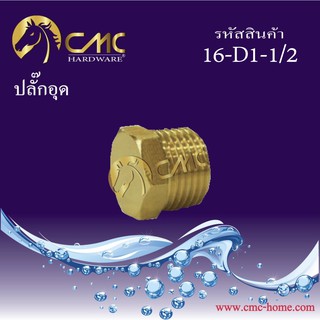 CMC ปลั๊กอุด ปลั๊กอุดทองเหลือง มี5ขนาดด้วยกัน